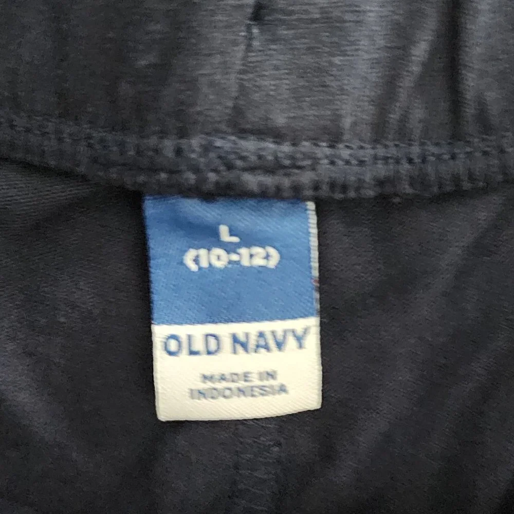 Old Navy outfit girls L 10-12 Pands t shirt shorts New